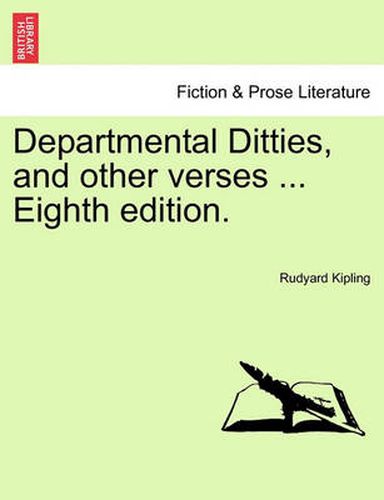 Cover image for Departmental Ditties, and Other Verses ... Eighth Edition.