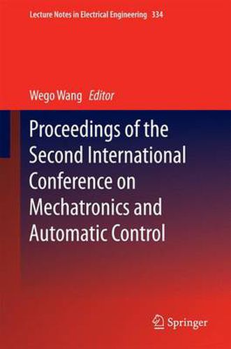 Cover image for Proceedings of the Second International Conference on Mechatronics and Automatic Control