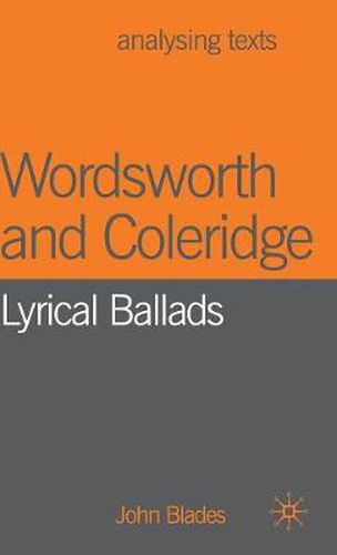 Cover image for Wordsworth and Coleridge: Lyrical Ballads