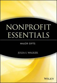 Cover image for Nonprofit Essentials: Major Gifts