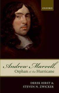 Cover image for Andrew Marvell, Orphan of the Hurricane