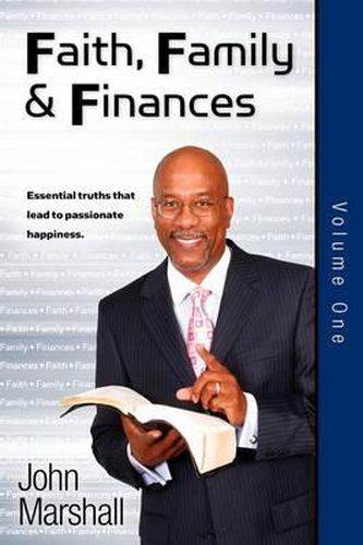 Cover image for Faith Family & Finances - Volume One