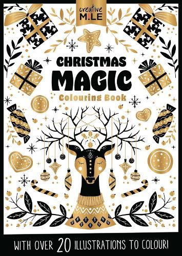 Cover image for Christmas Magic Colouring Book