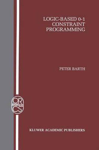 Cover image for Logic-Based 0-1 Constraint Programming