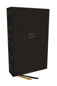 Cover image for KJV Holy Bible, Center-Column Reference Bible, Leathersoft, Black, 73,000+ Cross References, Red Letter, Comfort Print: King James Version