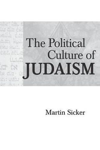 Cover image for The Political Culture of Judaism