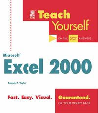 Cover image for Teach Yourself MS Excel 2000