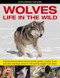 Cover image for Exploring Nature: Wolves - Life in the Wild: Examine the Wonderful World of Wolves, Jackals, Coyotes, Foxes and Other Wild Dogs, Shown in 190 Exciting Images