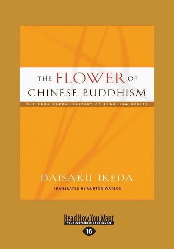 Cover image for The Flower of Chinese Buddhism