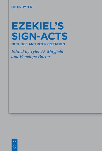 Cover image for Ezekiel's Sign-Acts