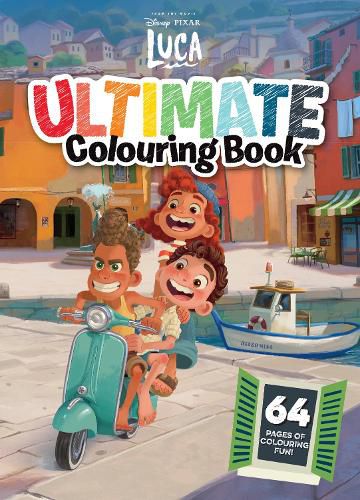 Cover image for Luca: Ultimate Colouring Book (Disney-Pixar)