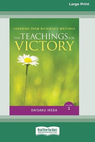 Cover image for The Teachings for Victory, vol. 1 (16pt Large Print Format)