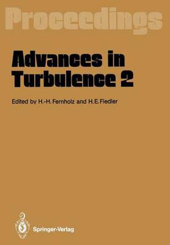 Cover image for Advances in Turbulence 2: Proceedings of the Second European Turbulence Conference Berlin, August 30 - September 2, 1988