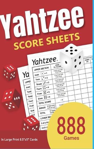Cover image for Yahtzee Score Sheets