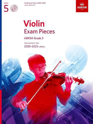 Cover image for Violin Exam Pieces 2020-2023 Grade 5: Score, Part and CD