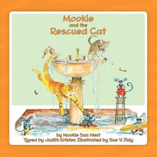 Cover image for Mookie and the Rescued Cat