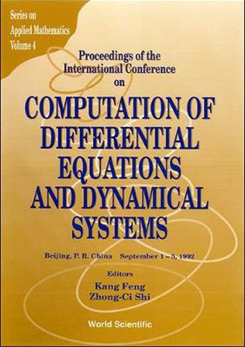 Cover image for Computation Of Differential Equations And Dynamical Systems