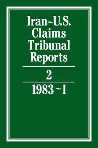 Cover image for Iran-U.S. Claims Tribunal Reports: Volume 2