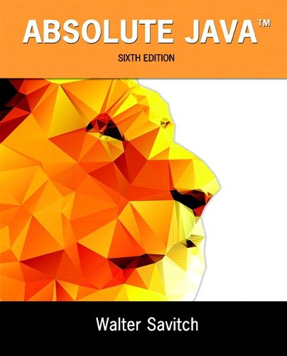 Cover image for Absolute Java