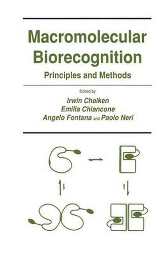 Cover image for Macromolecular Biorecognition: Principles and Methods