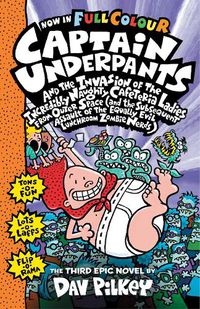 Cover image for Capt Underpants & the Invasion of the Incredibly Naughty Cafeteria Ladies Colour Edition