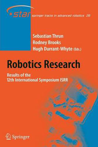 Cover image for Robotics Research: Results of the 12th International Symposium ISRR