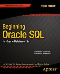 Cover image for Beginning Oracle SQL: For Oracle Database 12c