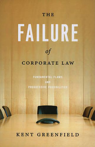 Cover image for The Failure of Corporate Law