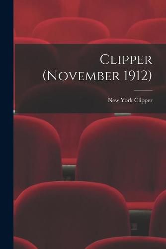 Cover image for Clipper (November 1912)