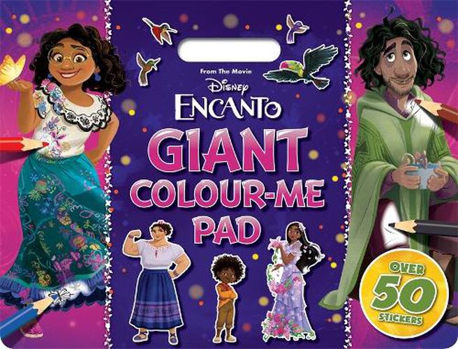 Cover image for Disney Encanto: Giant Colour Me Pad