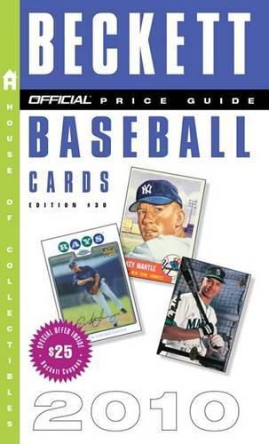 Official Beckett Price Guide to Baseball Cards 2010, Edition #30,