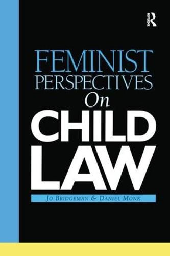 Cover image for Feminist Perspectives on Child Law