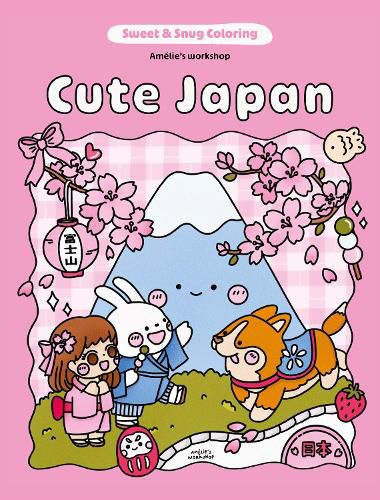 Cover image for Sweet & Snug Coloring: Cute Japan