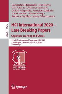 Cover image for HCI International 2020 - Late Breaking Papers: Cognition, Learning and Games: 22nd HCI International Conference, HCII 2020, Copenhagen, Denmark, July 19-24, 2020, Proceedings