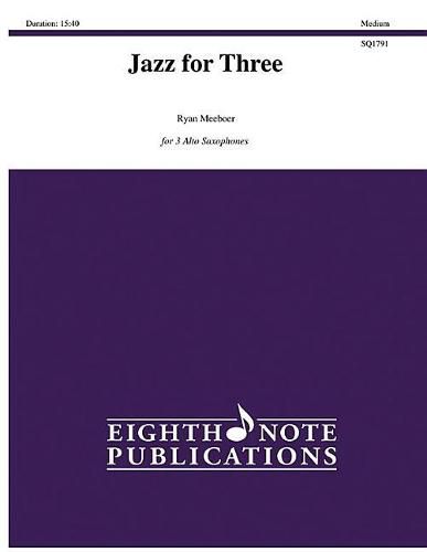 Cover image for Jazz for Three: Score & Parts