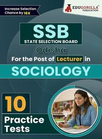 Cover image for SSB Odisha Lecturer Sociology Exam Book 2023 (English Edition) State Selection Board 10 Practice Tests (1000 Solved MCQs) with Free Access To Online Tests