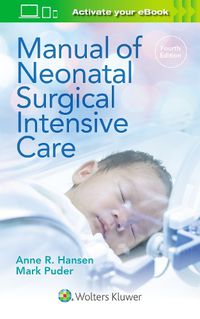 Cover image for Manual of Neonatal Surgical Intensive Care