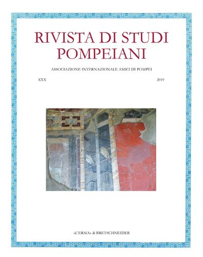 Cover image for Rivista Di Studi Pompeiani 30/2019