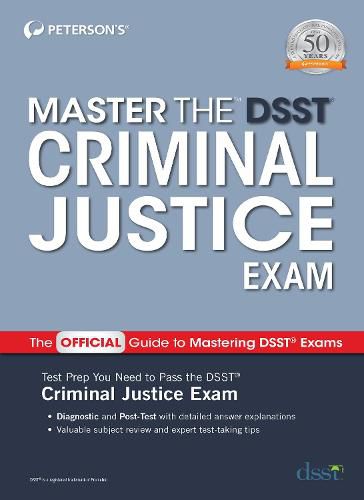 Cover image for Master the DSST Criminal Justice Exam