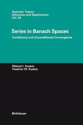 Cover image for Series in Banach Spaces: Conditional and Unconditional Convergence