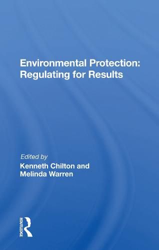 Cover image for Environmental Protection: Regulating for Results: Regulating For Results