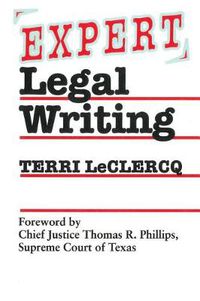 Cover image for Expert Legal Writing