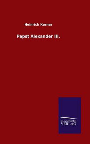 Cover image for Papst Alexander III.