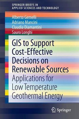 Cover image for GIS to Support Cost-effective Decisions on Renewable Sources: Applications for low temperature geothermal energy