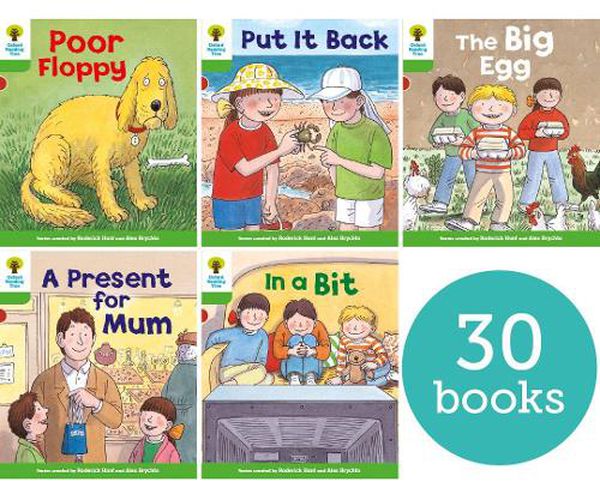 Oxford Reading Tree: Biff, Chip and Kipper Stories: Oxford Level 2: First Sentences: Class Pack of 30