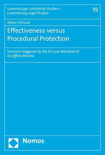 Cover image for Effectiveness Versus Procedural Protection: Tensions Triggered by the Eu Law Mandate of Ex Officio Review