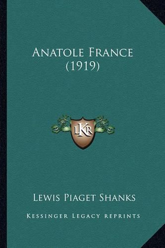 Anatole France (1919)