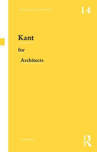 Cover image for Kant for Architects
