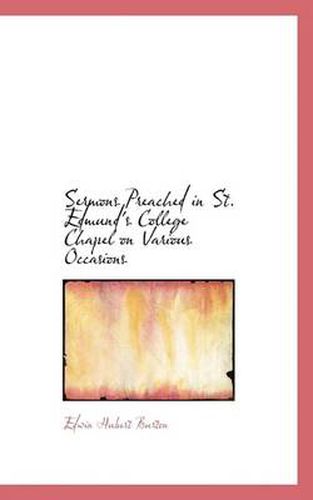 Cover image for Sermons Preached in St. Edmund's College Chapel on Various Occasions