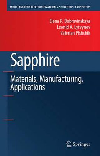 Cover image for Sapphire: Material, Manufacturing, Applications